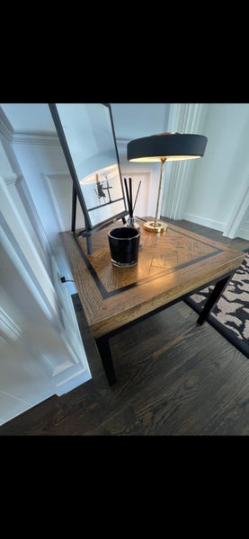 Designer Trenzseater lamp/side table in oak Carousel 4