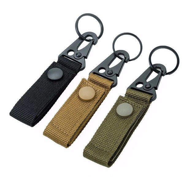 Clip MOLLE Hanging Belt Clip Clamp Buckle Hook Clip Tactical Hanging Key Hook Carousel 1