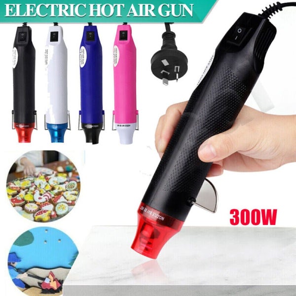 Electric Hot Air Gun Heat Gun For Crafts Epoxy Resin Shrink Wrap Vinyl DIY Art Carousel 1