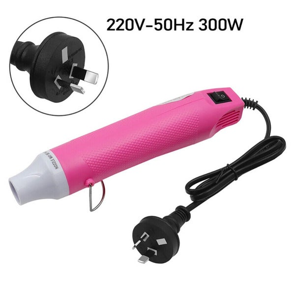 Electric Hot Air Gun Heat Gun For Crafts Epoxy Resin Shrink Wrap Vinyl DIY Art Carousel 17