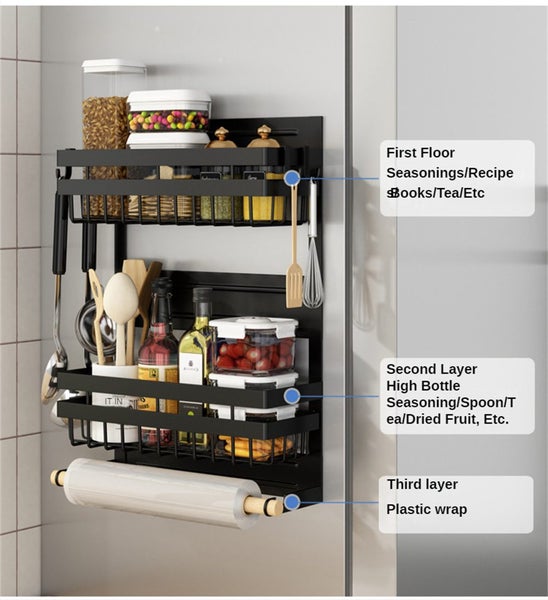 New Kitchen Fridge Spice Rack Sale Carousel 10