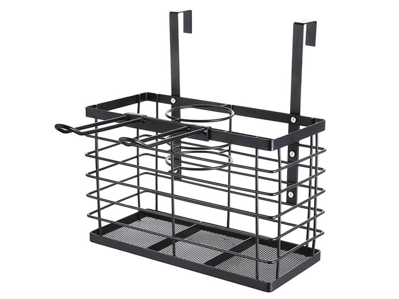 Hair Tool Organizer 3-in-1 Blow Dryer Holder Adjustable Height Carousel 2