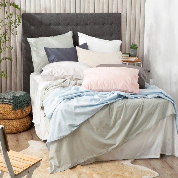 Kids Organic Cotton Sheet sets 300 Thread Count White Carousel 4