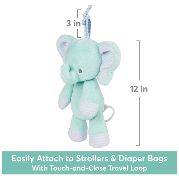 Gund Baby Safari Friends Elephant Pull-Down Musical Plush, Travel Friendly Senso Carousel 2