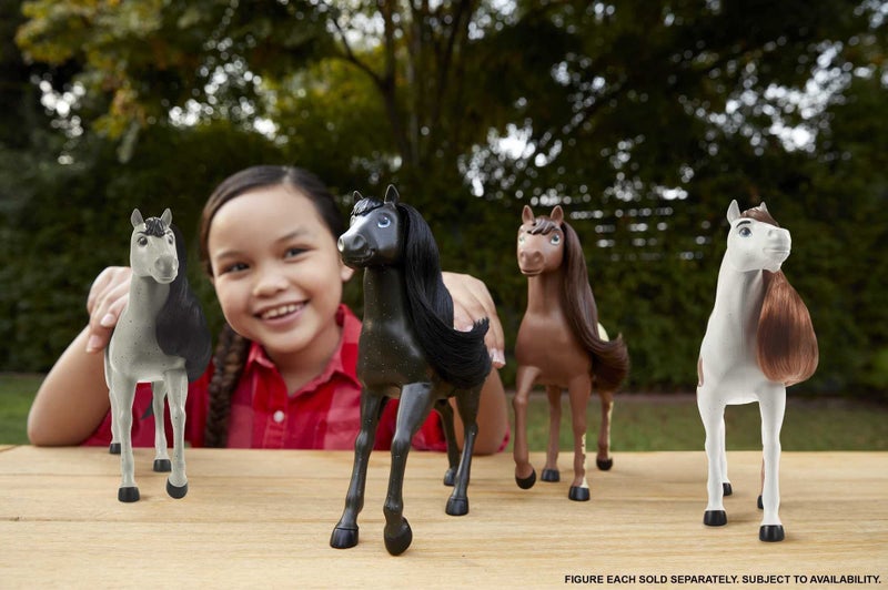 Mattel Spirit Untamed Horse Toy, Herd Horse (Approx. 8-inch) with Moving Head, L Carousel 3