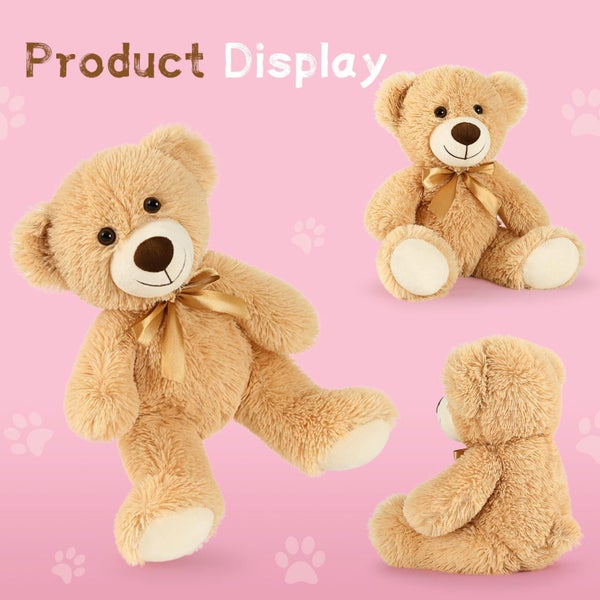 MaoGoLan Bulk Teddy Bear Baby Shower, 20 Packs Small Teddy Bear Stuffed Animals Carousel 2