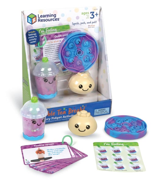 Learning Resources Bubble Tea Break! Sensory Fidget Activity Set, Sensory Toys F Carousel 1