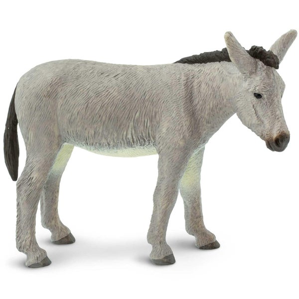 Safari Ltd. Donkey Figurine - Lifelike 4" Farm Animal Figure - Educational Toy f Carousel 1