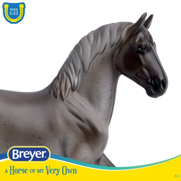 Breyer Horses Freedom Series Blue Roan Brabant | Horse Toy | 9.75" x 7" | 1:12 S Carousel 2