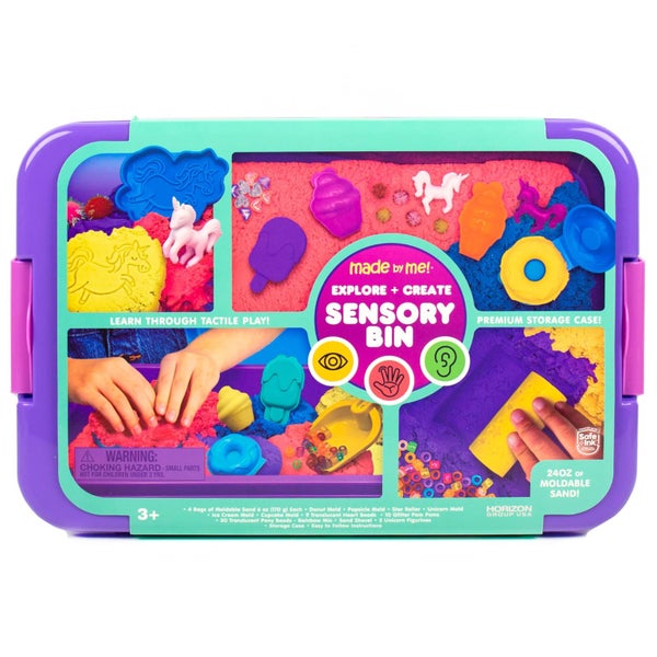 Made By Me Explore + Create Unicorn Sensory Bin - Sensory Bins for Toddlers - Al Carousel 2