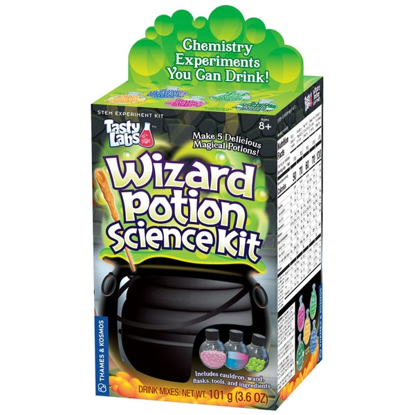 Tasty Labs Wizard Potion Science Kit - Make 5 Magical Potions, Chemistry Experim Carousel 1