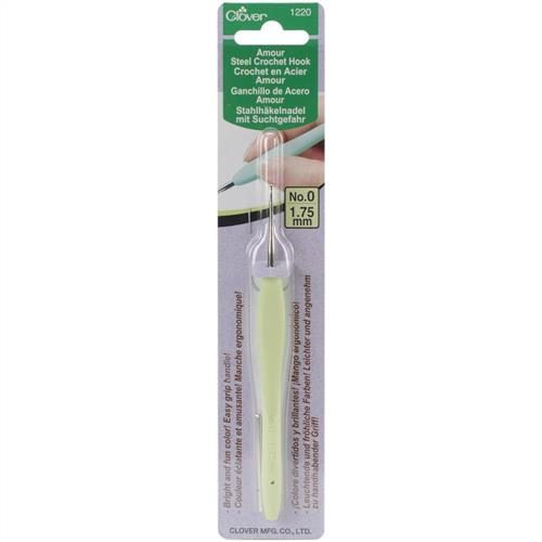 Clover Amour Steel Crochet Hook 1.75 mm Carousel 1
