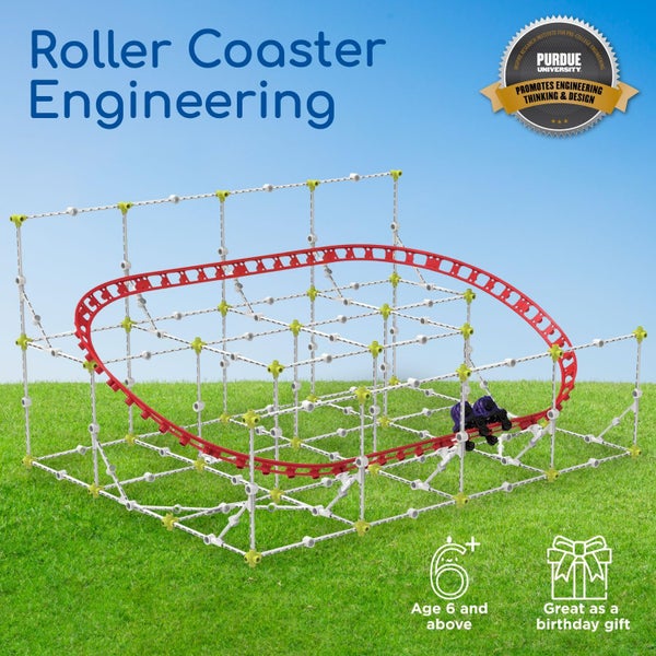 Thames & Kosmos Roller Coaster Engineering STEM Kit | Design, Build, Experiment Carousel 2