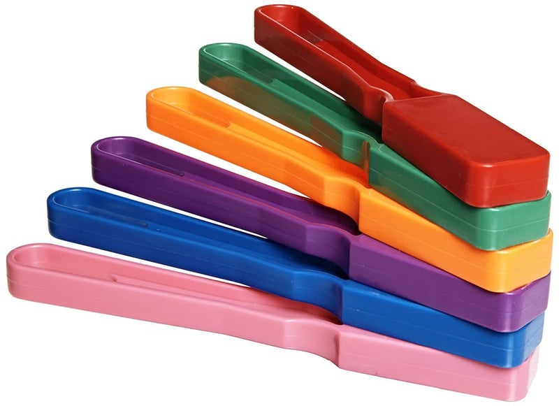 hand2mind Rainbow Magnetic Wand Set for Kids for 5-10, 8 Inch with Magnet Bar, U Carousel 1