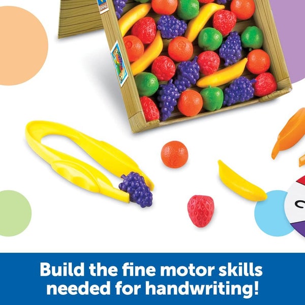 Learning Resources Avalanche Fruit Stand - 42 Pieces, Ages 3+ Toddler Learning T Carousel 3