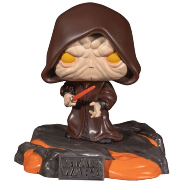Red Saber Series: Darth Sidious Glow US Exclusve Pop! Deluxe Carousel 1