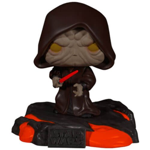 Red Saber Series: Darth Sidious Glow US Exclusve Pop! Deluxe Carousel 2