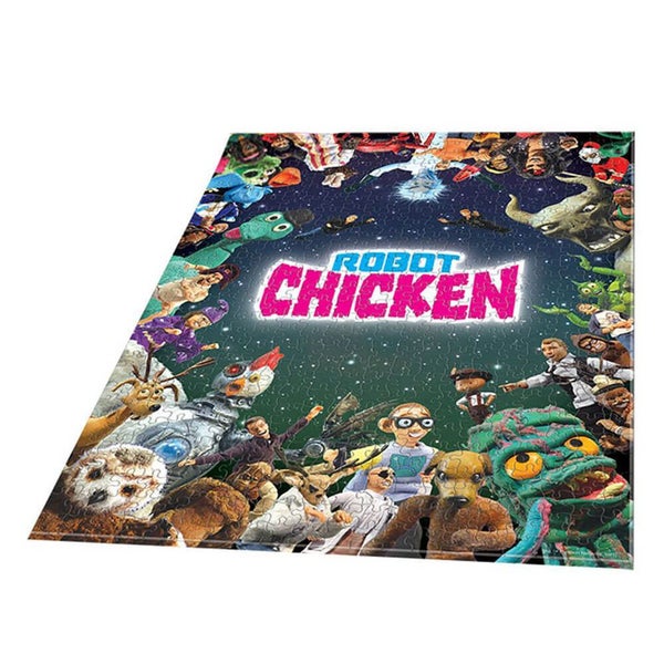 Robot Chicken It Was Only a Dream Puzzle 1000pc Carousel 1
