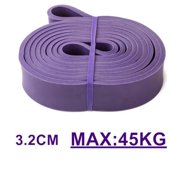 Tough Latex Resistance Band Elastic Exercise Strength Pull-Ups Auxiliary Band Carousel 1