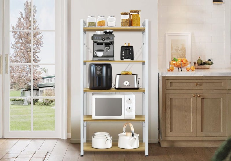 Kitchen Bakers Rack Storage Microwave Oven Shelf Carousel 1