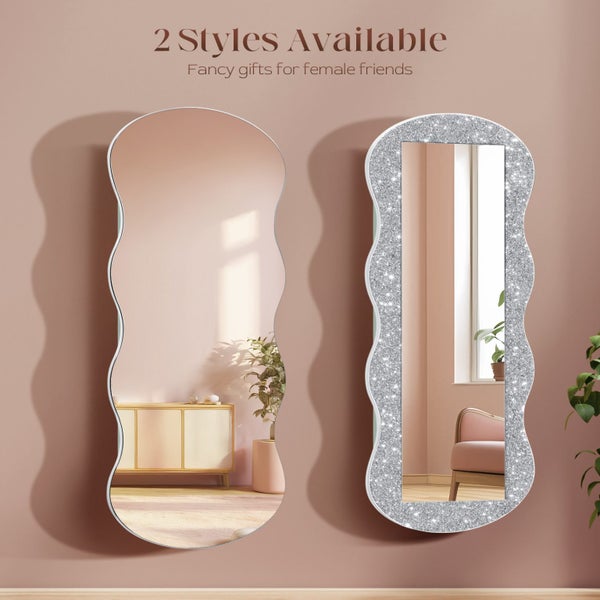 Lockable Mirror Cabinet Jewellery Box Armoire Door Wall Carousel 1