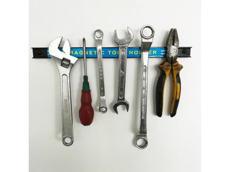 Strong Magnetic Tool Holder Wall Mounted Strip Shelf For Tools Storage Carousel 1