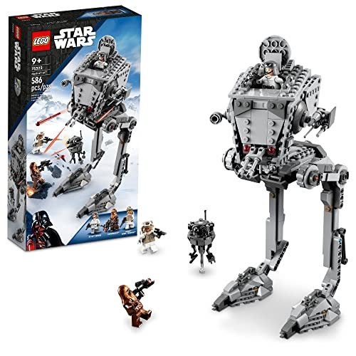 LEGO Star Wars Hoth at-ST Walker Building Toy for Kids with Chewbacca Minifigure Carousel 1