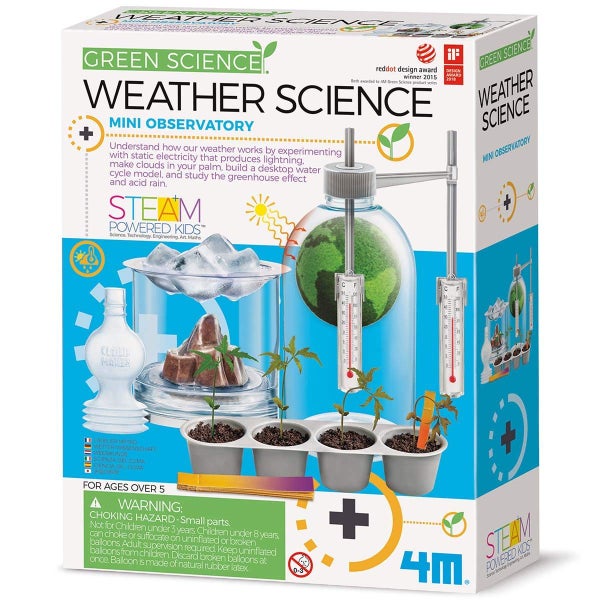 4M Toysmith: Green Science Kits Weather Science Kit, Exciting Activity to Help y Carousel 1