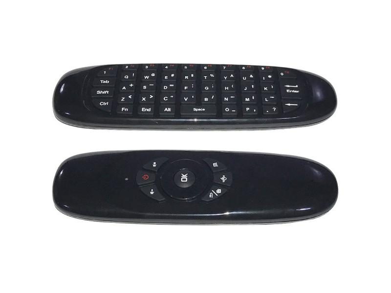 C120 2.4G All-in-one Air Mouse Rechargeable Wireless Remote Keyboard For Carousel 1