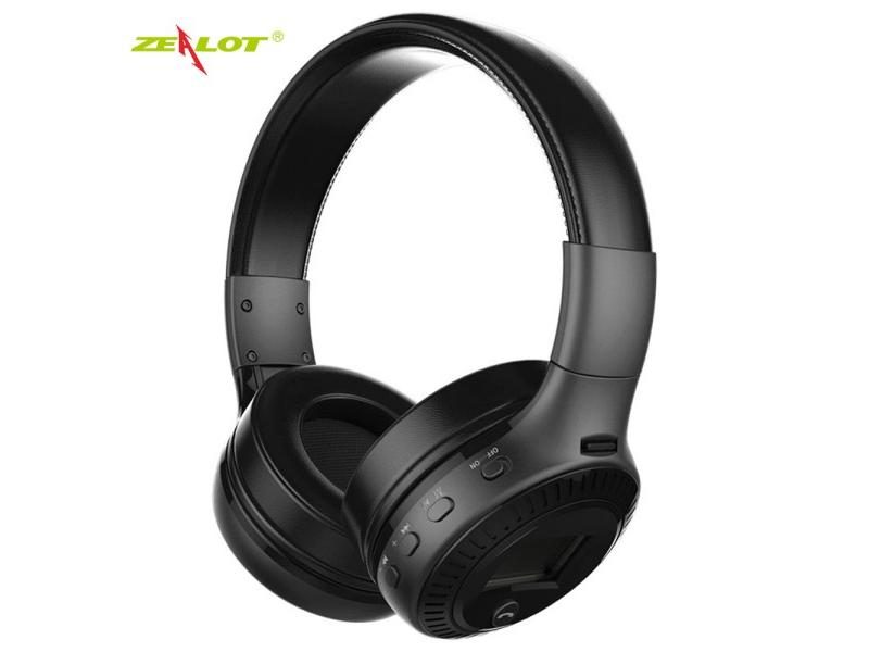 ZEALOT B19 Wireless Headphones LCD Bluetooth Headset Stereo Earphone With Carousel 1
