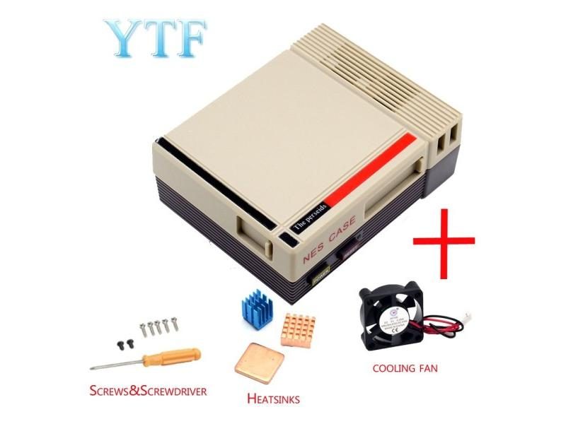 1set High Quality Mini NES NESPI CASE Retroflag Case With Cooling Fan Designed Carousel 1