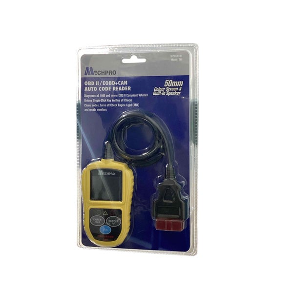 MECHPRO OBD II/ EOBD+CAN AUTO CODE READER Carousel 1