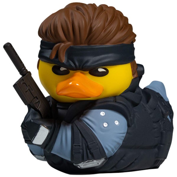 TUBBZ Solid Snake Collectible Rubber Duck Vinyl Figure - Official Metal Gear Sol Carousel 1