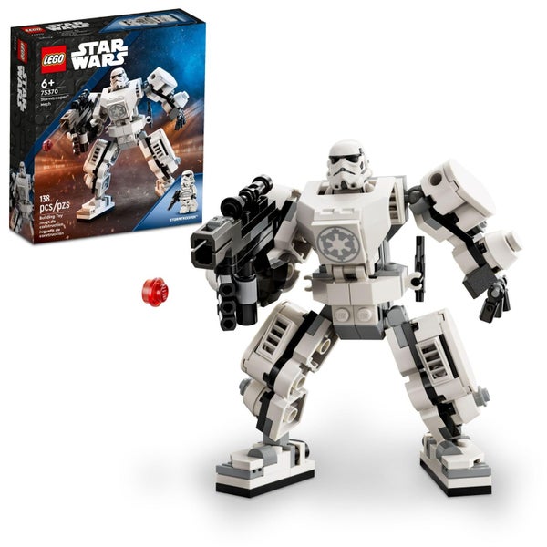 LEGO Star Wars Stormtrooper Mech 75370 Star Wars Collectible for Kids, this Buil Carousel 1