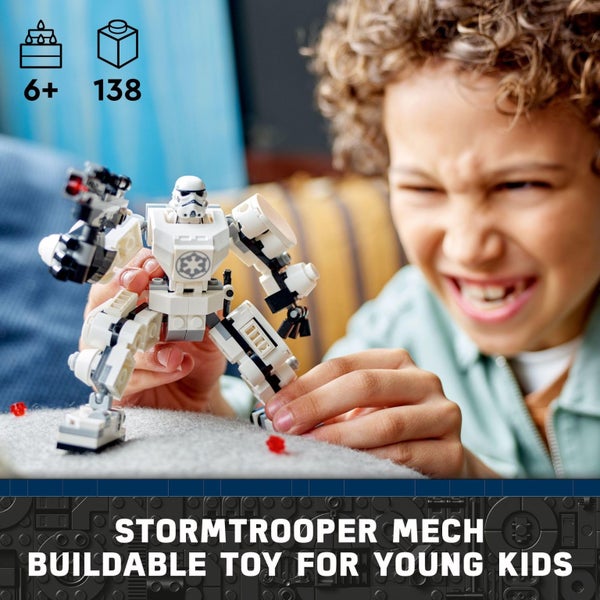 LEGO Star Wars Stormtrooper Mech 75370 Star Wars Collectible for Kids, this Buil Carousel 2