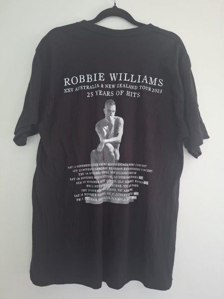 Robbie Williams 2023 concert t-shirt Carousel 2