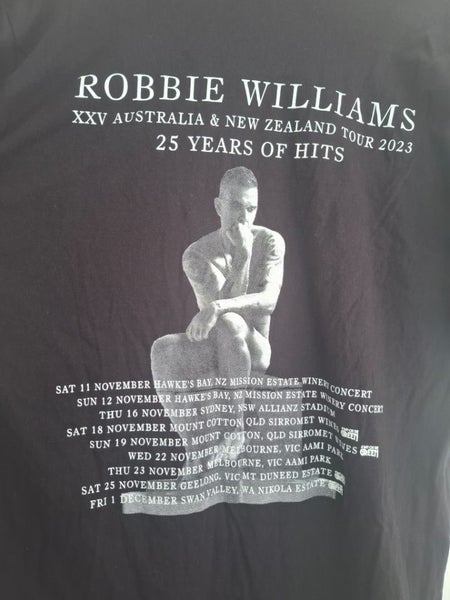 Robbie Williams 2023 concert t-shirt Carousel 3