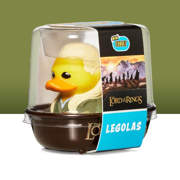 TUBBZ Mini: Lord of The Rings - Legolas Cosplaying Rubber Duck Vinyl Figure Carousel 2