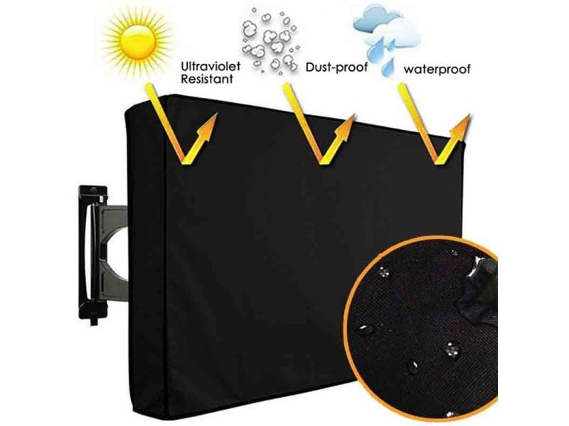 Waterproof TV Cover For 22 55 Inch LCD TV Outdoor Dust-proof Cloth Protect LED Carousel 1