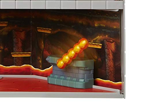 Super Mario Nintendo Deluxe Bowser's Castle Playset with 2.5" Exclusive Articula Carousel 2