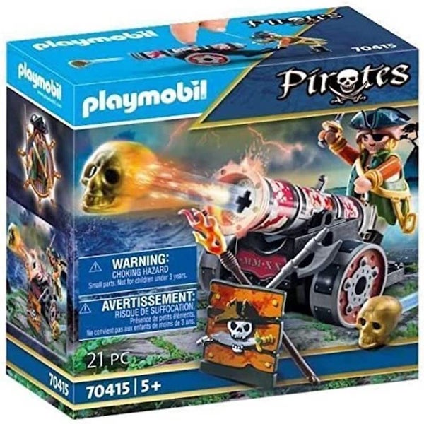 Playmobil Pirate with Cannon 70415 Pirates Playset Carousel 1