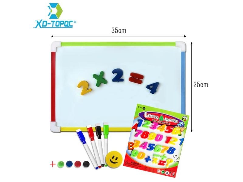 3 Style Kids Whiteboard Magnetic Dry Eraser Board With Free Gifts Number Carousel 1