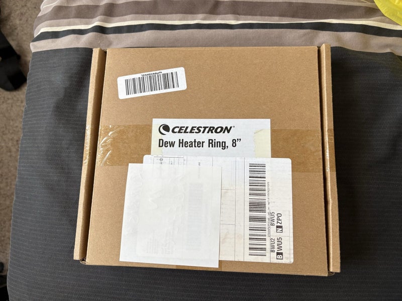Celestron 8” dew ring and controller Carousel 8