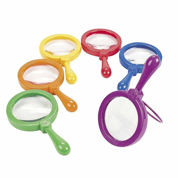 Learning Resources Jumbo Magnifiers - 6 Pieces, Ages 3+ Toddler Learning Toys, E Carousel 1