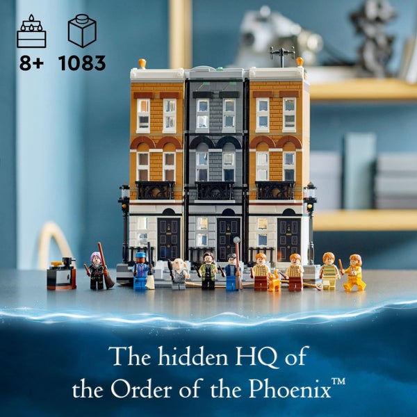 LEGO Harry Potter 12 Grimmauld Place 76408 Building Toy Set for Kids, Girls, and Carousel 2