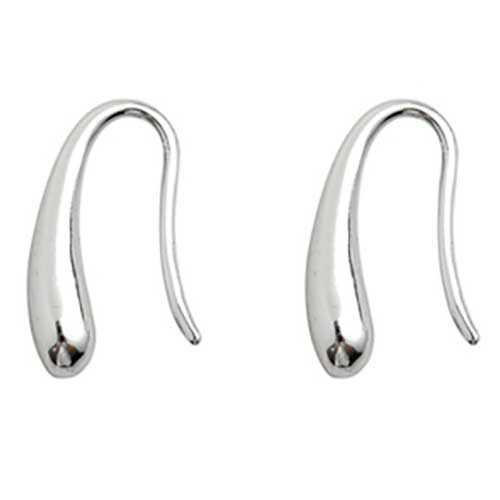925 sterling Silver teardrop earrings "Bevina" (15mm) Carousel 1