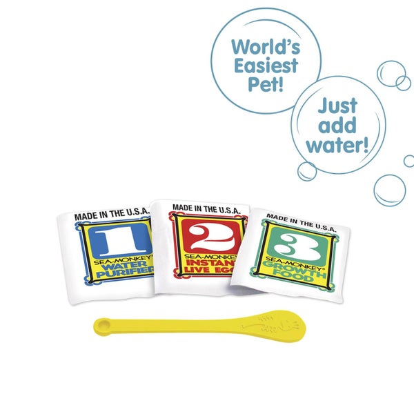 Sea-Monkeys? Instant Life - World's Only Instant Pets? - Ages 6+ (Pack of 1) Carousel 2