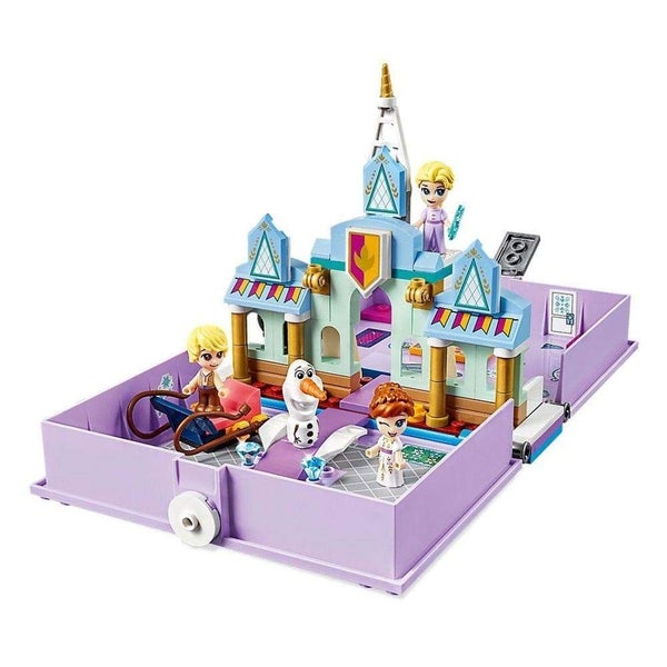 LEGO Disney Anna and Elsa? Storybook Adventures 43175 Creative Building Kit for Carousel 1