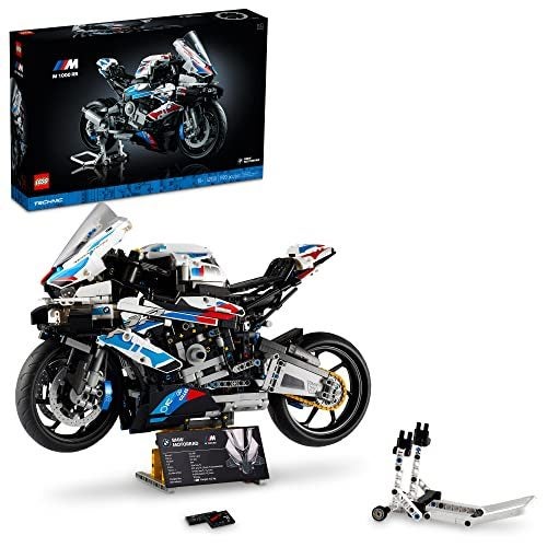 LEGO Technic BMW M 1000 RR 42130 Motorcycle Model Kit for Adults, Build and Disp Carousel 1