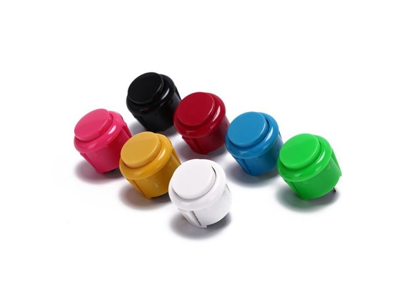 10pcs 24mm Factory Price Arcade Button Round Push Button Built-in Small Micro Carousel 2